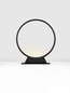 Preview: Nova Luce LED Sockelleuchte Metro 6W warmweiss 3000K IP65 salzwasserfest Schwarz Aluminium 34cm 9030716