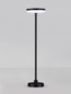 Preview: Nova Luce LED Wegeleuchte Nawa 12W warmweiss 3000K IP65 salzwasserfest Schwarz Aluminium 60cm 9030721
