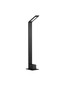 Preview: Nova Luce LED Wegeleuchte Vel 7W warmweiss 3000K IP65 salzwasserfest Schwarz Aluminium 60cm 9030723
