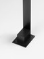 Preview: Nova Luce LED Wegeleuchte Vel 7W warmweiss 3000K IP65 salzwasserfest Schwarz Aluminium 80cm 9030724