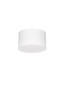 Preview: Nova Luce LED Deckenleuchte Luldo 10W warmweiss 3000K Weiß Aluminium Ø11cm 9030725