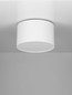 Preview: Nova Luce LED Deckenleuchte Luldo 10W warmweiss 3000K Weiß Aluminium Ø11cm 9030725