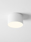Preview: Nova Luce LED Deckenleuchte Luldo 10W warmweiss 3000K Weiß Aluminium Ø11cm 9030725