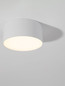 Preview: Nova Luce LED Deckenleuchte Luldo 16W warmweiss 3000K Weiß Aluminium Ø14cm 9030727