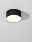 Preview: Nova Luce LED Deckenleuchte Luldo 16W warmweiss 3000K Schwarz Aluminium Ø14cm 9030728