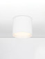 Preview: Nova Luce LED Deckenleuchte Ziare 10W warmweiss 3000K Weiß Aluminium Ø10cm 9030729