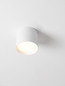 Preview: Nova Luce LED Deckenleuchte Ziare 10W warmweiss 3000K Weiß Aluminium Ø10cm 9030729