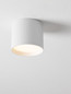 Preview: Nova Luce LED Deckenleuchte Ziare 10W warmweiss 3000K Weiß Aluminium Ø10cm 9030729
