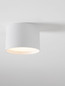Preview: Nova Luce LED Deckenleuchte Ziare 17W warmweiss 3000K Weiß Aluminium Ø12cm 9030731