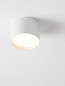 Preview: Nova Luce LED Deckenleuchte Ziare 17W warmweiss 3000K Weiß Aluminium Ø12cm 9030731