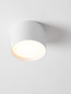 Preview: Nova Luce LED Deckenleuchte Ziare 17W warmweiss 3000K Weiß Aluminium Ø12cm 9030731