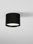 Preview: Nova Luce LED Deckenleuchte Ziare 17W warmweiss 3000K Schwarz Aluminium Ø12cm 9030732