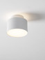 Preview: Nova Luce LED Deckenleuchte Ozen 16W warmweiss 3000K Weiß Aluminium Ø11cm 9030733