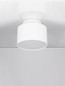 Preview: Nova Luce LED Deckenleuchte Ozen 16W warmweiss 3000K Weiß Aluminium Ø11cm 9030733