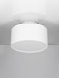 Preview: Nova Luce LED Deckenleuchte Ozen 24W warmweiss 3000K Weiß Aluminium Ø14cm 9030735