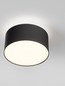 Preview: Nova Luce LED Deckenleuchte Ozen 24W warmweiss 3000K Schwarz Aluminium Ø14cm 9030736