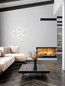 Preview: Nova Luce LED Wandleuchte Atena 8W warmweiss 3000K Weiß Aluminium 20x19cm 9030738