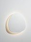 Preview: Nova Luce LED Wandleuchte Atena 8W warmweiss 3000K Weiß Aluminium 20x19cm 9030738