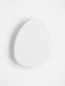 Preview: Nova Luce LED Wandleuchte Atena 12W warmweiss 3000K Weiß Aluminium 25x24cm 9030739