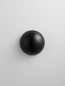 Preview: Nova Luce LED Wandleuchte Iona 3W warmweiss 3000K Schwarz Aluminium Ø12,5cm 9030741
