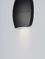 Preview: Nova Luce LED Außen-Wandleuchte Prato 10W warmweiss 3000K IP65 Schwarz Aluminium 18x11cm 9030746