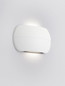 Preview: Nova Luce LED Außen-Wandleuchte Prato 10W warmweiss 3000K IP65 Weiß Aluminium 18x11cm 9030747