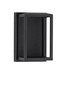 Preview: Nova Luce LED Außen-Wandleuchte Prive 14W warmweiss 3000K IP65 Schwarz Aluminium 19x14cm 9030752