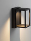 Preview: Nova Luce LED Außen-Wandleuchte Prive 14W warmweiss 3000K IP65 Schwarz Aluminium 19x14cm 9030752