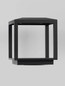 Preview: Nova Luce LED Sockelleuchte Prive 15W warmweiss 3000K IP65 Schwarz Aluminium 26cm 9030754