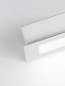 Preview: Nova Luce LED Wandeinbauleuchte Rudy 3W warmweiss 3000K IP65 Weiß Aluminium 12x8cm 9030759