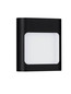 Preview: Nova Luce LED Außen-Wandleuchte Tall 6W warmweiss 3000K IP54 salzwasserfest Schwarz Aluminium 13,5x12,5cm 9030803