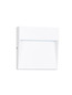Preview: Nova Luce LED Außen-Wandleuchte Toby 3W warmweiss 3000K IP54 salzwasserfest Weiß Aluminium 10,5x10cm 9030812