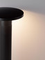 Preview: Nova Luce LED Wegeleuchte Tower 8W warmweiss 3000K IP65 salzwasserfest Schwarz 52cm 9030826