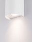 Preview: Nova Luce Außen-Wandleuchte York 2-flammig 2xGU10 IP65 salzwasserfest Weiß Aluminium 19,5x11cm 9030831