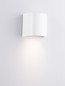 Preview: Nova Luce Außen-Wandleuchte York GU10 IP65 salzwasserfest Weiß Aluminium 11x11cm 9030833