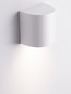 Preview: Nova Luce Außen-Wandleuchte York GU10 IP65 salzwasserfest Weiß Aluminium 11x11cm 9030833