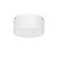 Preview: Nova Luce LED Außen-Deckenleuchte Judi 10W warmweiss 3000K IP65 salzwasserfest Weiß Aluminium Ø12cm 9030834