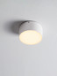 Preview: Nova Luce LED Außen-Deckenleuchte Judi 10W warmweiss 3000K IP65 salzwasserfest Weiß Aluminium Ø12cm 9030834