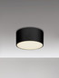 Preview: Nova Luce LED Außen-Deckenleuchte Judi 10W warmweiss 3000K IP65 salzwasserfest Anthrazit Aluminium Ø12cm 9030835