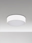 Preview: Nova Luce LED Außen-Deckenleuchte Judi 20W warmweiss 3000K IP65 salzwasserfest Weiß Aluminium Ø21cm 9030836