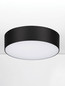 Preview: Nova Luce LED Außen-Deckenleuchte Judi 20W warmweiss 3000K IP65 salzwasserfest Anthrazit Aluminium Ø21cm 9030837