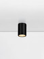 Preview: Nova Luce LED Außen-Deckenleuchte Lumina 9W warmweiss 3000K IP65 salzwasserfest Anthrazit Aluminium Ø8cm 9030844