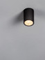 Preview: Nova Luce LED Außen-Deckenleuchte Lumina 9W warmweiss 3000K IP65 salzwasserfest Anthrazit Aluminium Ø8cm 9030844