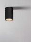 Preview: Nova Luce LED Außen-Deckenleuchte Lumina 9W warmweiss 3000K IP65 salzwasserfest Anthrazit Aluminium Ø8cm 9030844