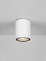 Preview: Nova Luce LED Außen-Deckenleuchte Lumina 9W warmweiss 3000K IP65 salzwasserfest Weiß Aluminium Ø8cm 9030845