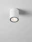 Preview: Nova Luce LED Außen-Deckenleuchte Lumina 9W warmweiss 3000K IP65 salzwasserfest Weiß Aluminium Ø8cm 9030845