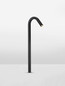 Preview: Nova Luce LED Wegeleuchte Gleam 5W warmweiss 3000K IP65 salzwasserfest Anthrazit Aluminium 60cm 9030846