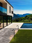Preview: Nova Luce LED Wegeleuchte Gleam 5W warmweiss 3000K IP65 salzwasserfest Anthrazit Aluminium 80cm 9030847