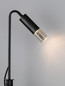 Preview: Nova Luce LED Wegeleuchte Aether 5W warmweiss 3000K IP65 salzwasserfest Anthrazit Glas Aluminium 51cm 9030850