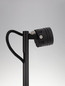 Preview: Nova Luce LED Wegeleuchte Sento schwenkbar 3W warmweiss 3000K IP65 salzwasserfest Anthrazit Aluminium 50cm 9030851